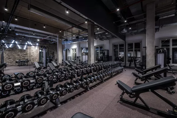 Fitness First - Freeweight Area